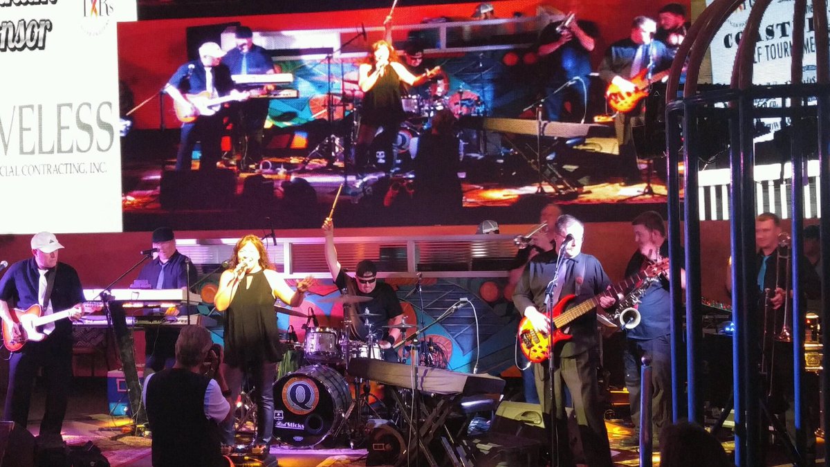 CastawaysBandNC's tweet photo. Thanks to all who made #thecoastlineclassic day a success. Thank you Jim Quick&amp; @CoastlineBand for having us. https://t.co/u6Vn6gWEY0
