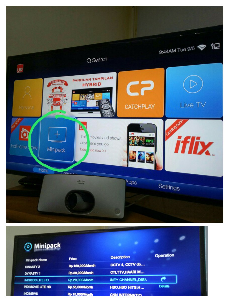 Mau pilih Minipack sendiri? Tdk usah ke ktr /plasa Telkom, Ada menu baru di #Indihome, cekidot!!