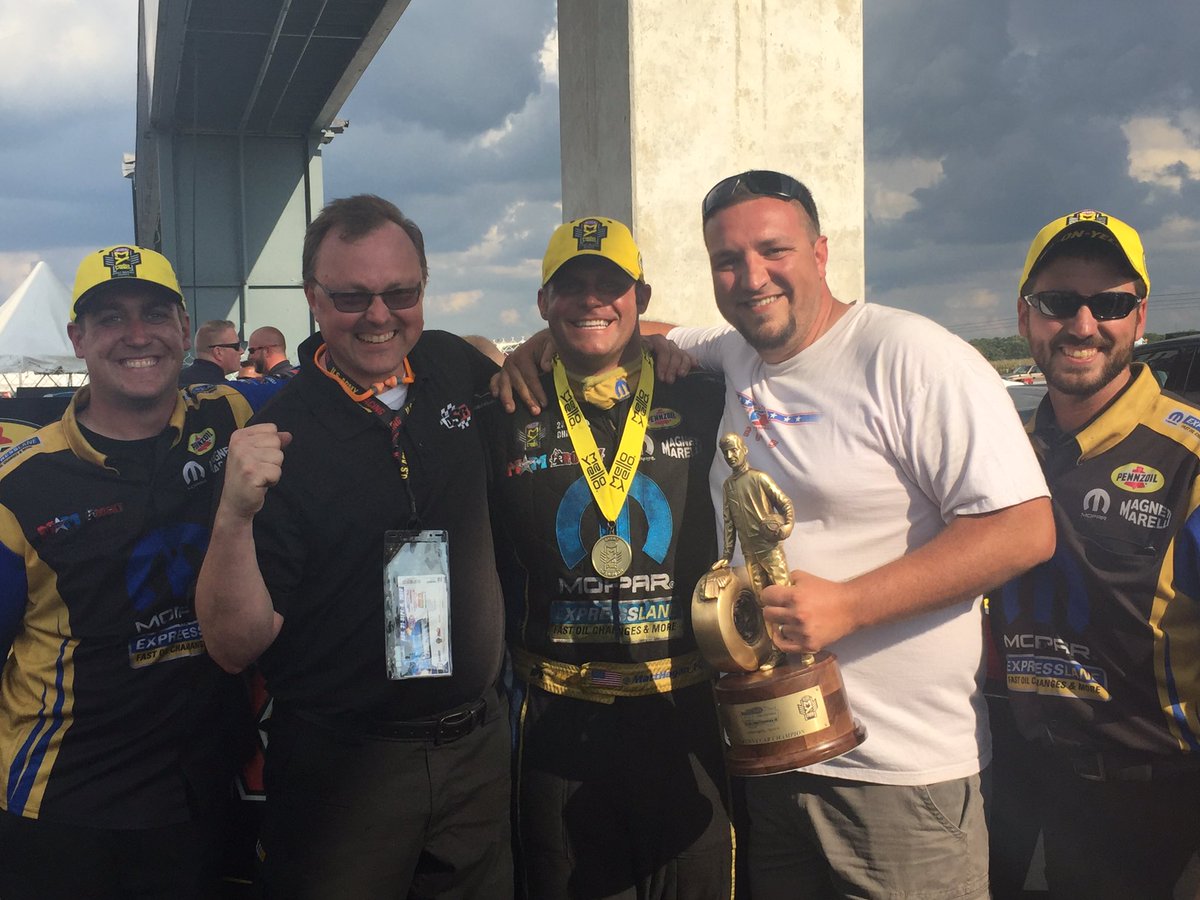 cathywarga's tweet photo. Winning TWO!! Building fast cars, it's what they do! #doubleup #TheBigGo #NHRAonFOX https://t.co/2PBJmkxdSw