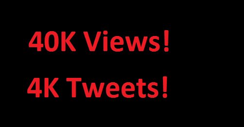 JacobSpeedyYT's tweet photo. #4KTweet! At the Same Time I Hit 40K Views on YT! #Hype! https://t.co/6kM0agMjcm