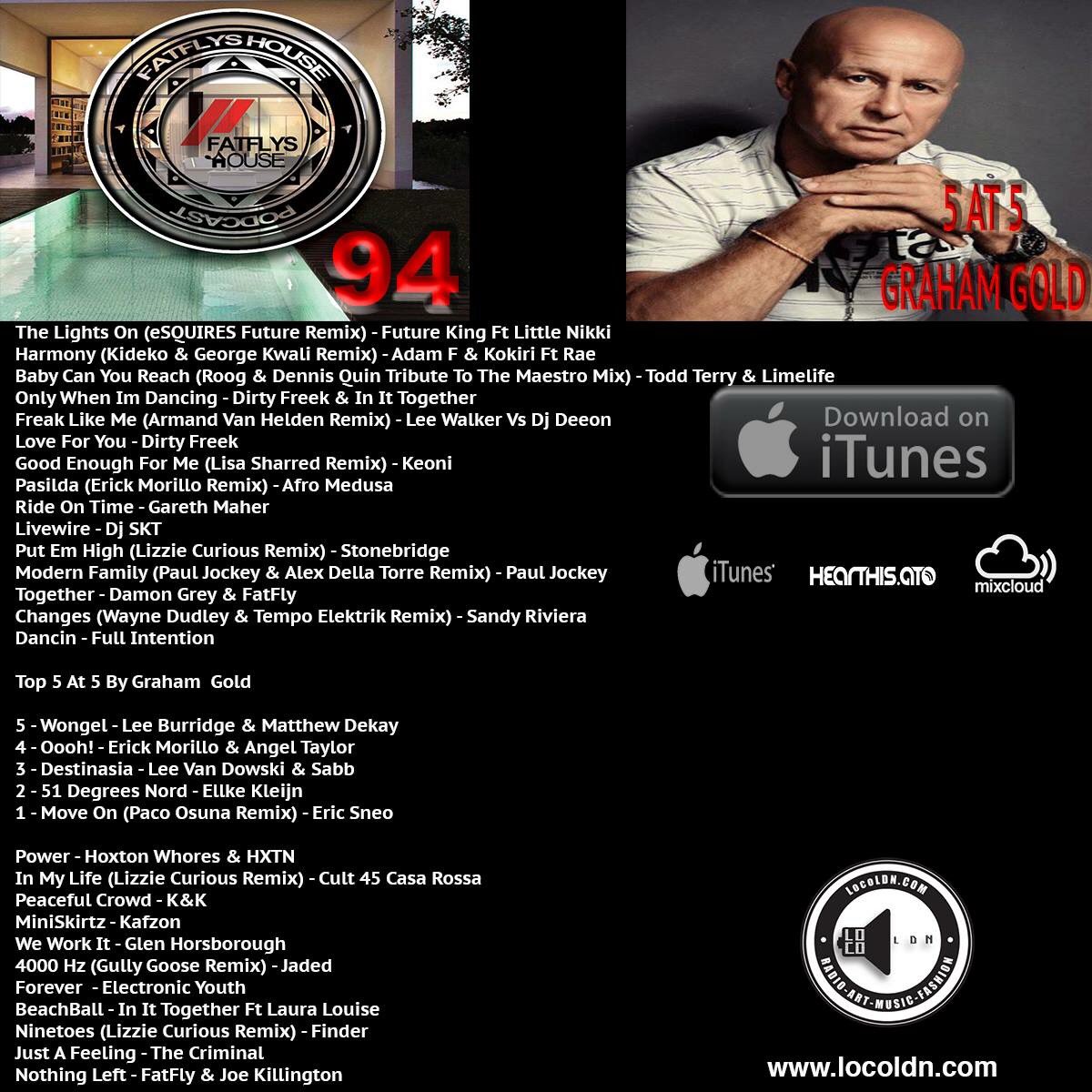 FatFly's tweet photo. Podcast 94 now up with @DJGRAHAMGOLD's Top 5 https://t.co/DHUYphsQQw https://t.co/dbCHAWOHGh