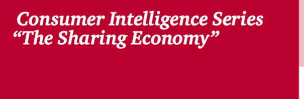 #SharingEconomy #PWC Great study pwc.com/us/en/technolo…