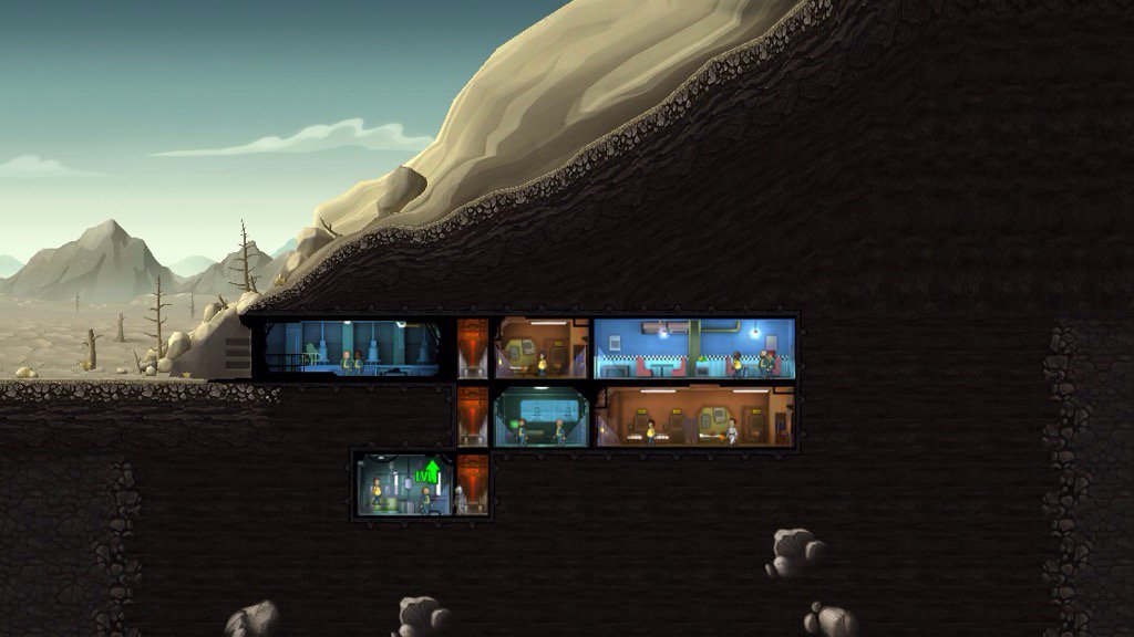 Roguegamer3's tweet photo. #FalloutShelter Check out my Vault! https://t.co/4egMxoC51f