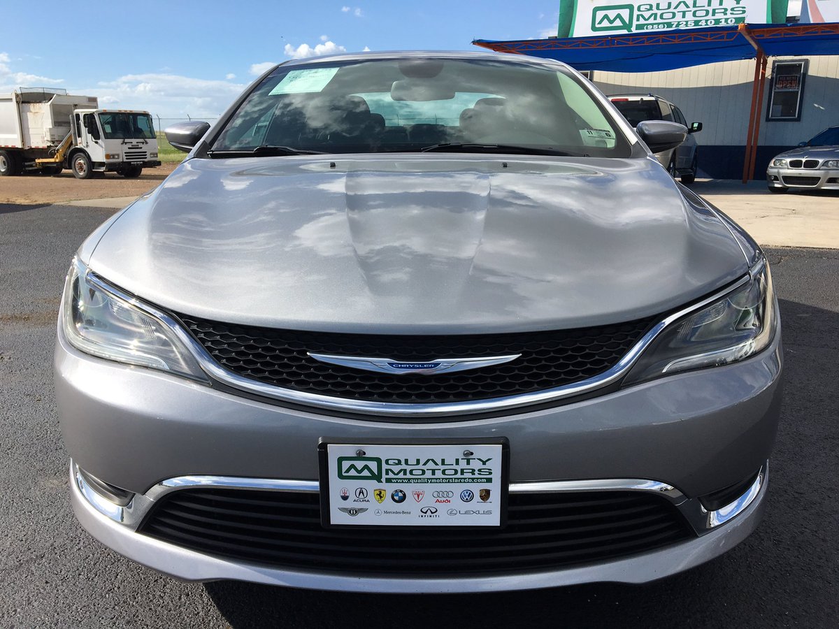 LaredoQualityM's tweet photo. 2015 #Chrysler #200LTD #EndOfSummerSale #QualityMotors #Laredo #cars #autos #MadeInTheUSA https://t.co/NDQixxi6cf