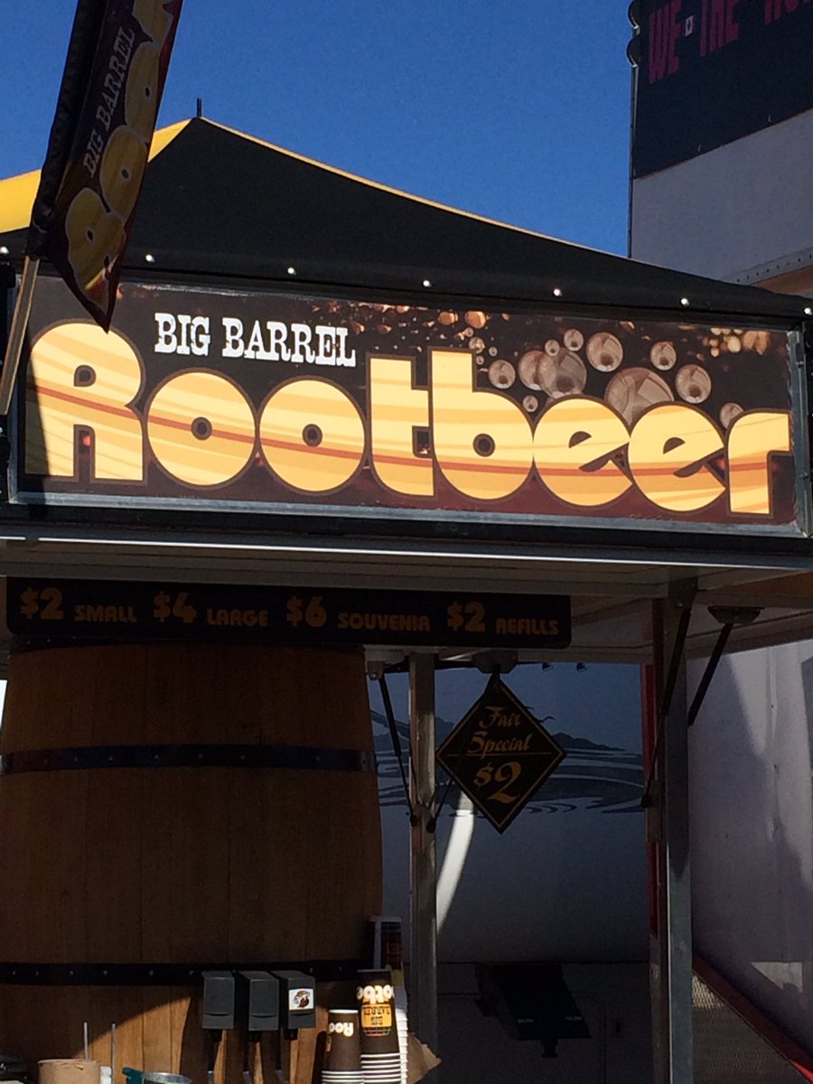 allaanmariano's tweet photo. R for Rootbeer stations! #CNEABC @LetsGoToTheEX https://t.co/qskPx6LeUQ