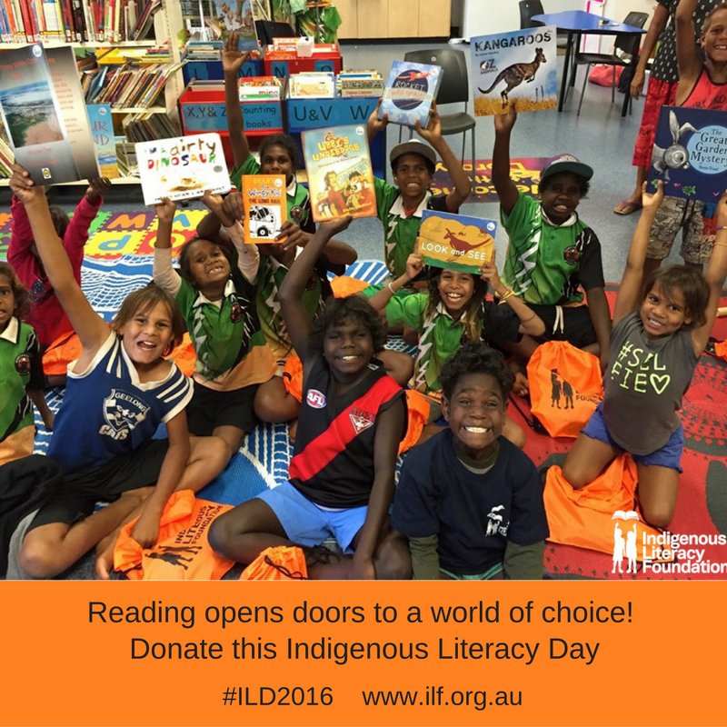 IndigenousLF's tweet image. HAPPY INDIGENOUS LITERACY DAY! Please make a donation, share this post and show your support. #ILD2016
