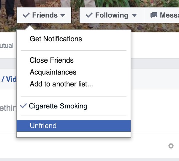 NoSmokeDay's tweet photo. Unfriend the habit. #quitterswin #nosmokeday #foryourhealth #foryourkids #unfriend https://t.co/7VNu4fiwwv
