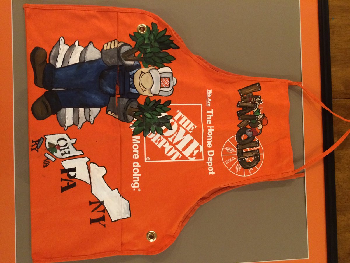 Ohio Valley Region. Thank you for these 2 Amazing framed Aprons made by Yvette Cruz store 3811. Yvette, Awesome job