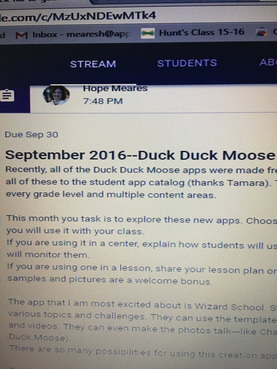 PESPurpleherd's tweet photo. Have you HERD?? The first assignment for the year has been posted. @wigington2nd @MrsMearesClass https://t.co/lufCTYmLRD