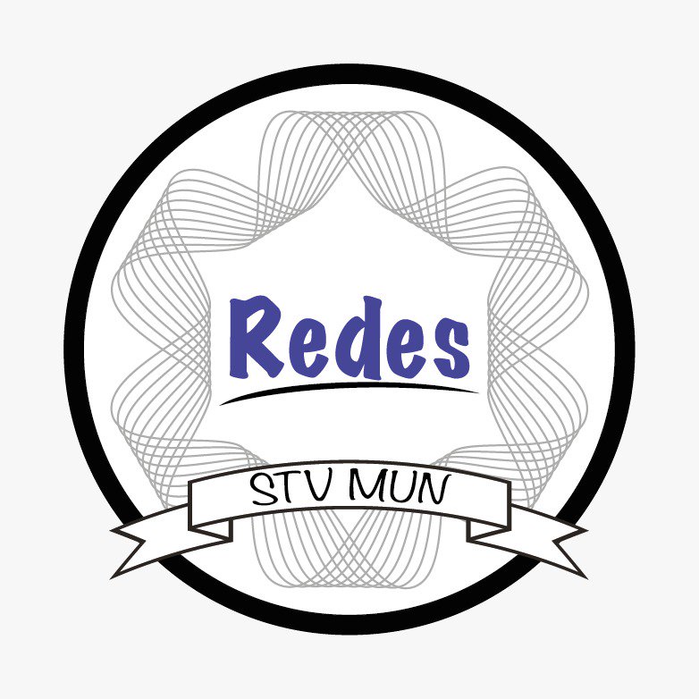 StvmunVzla's tweet photo. Acá les dejaremos nuestro logo del Subcomité de Redes #STVMUNSeIdentifica Realizado por Alfredo González🌐 https://t.co/M4mGdFVxmb
