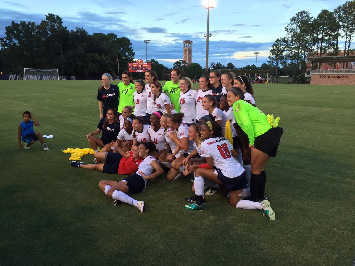 SouthAlabama's tweet photo. Final from The Cage: @SouthAlabamaSoc 1, #1 Florida State 0 #JagNation #WeAreSouth https://t.co/ikSVFRzfOu