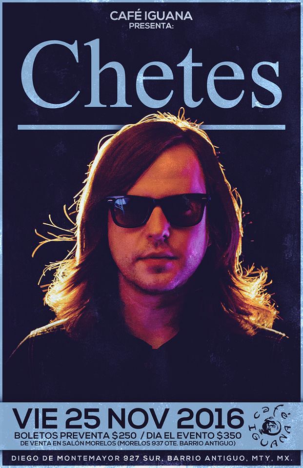 Chetes en <a href="/CAFEIGUANAMX/">CAFE IGUANA</a> Nov 25 bit.ly/2cnJ2XA