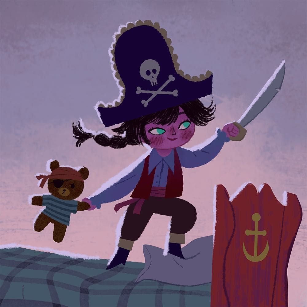 AmberRenArt's tweet photo. Pirate girl #kidlitart #kidlit #characterdesign #illustration #pirate #girl #visualdevelop… https://t.co/KfAiall7FT https://t.co/wC8U6VxTo6