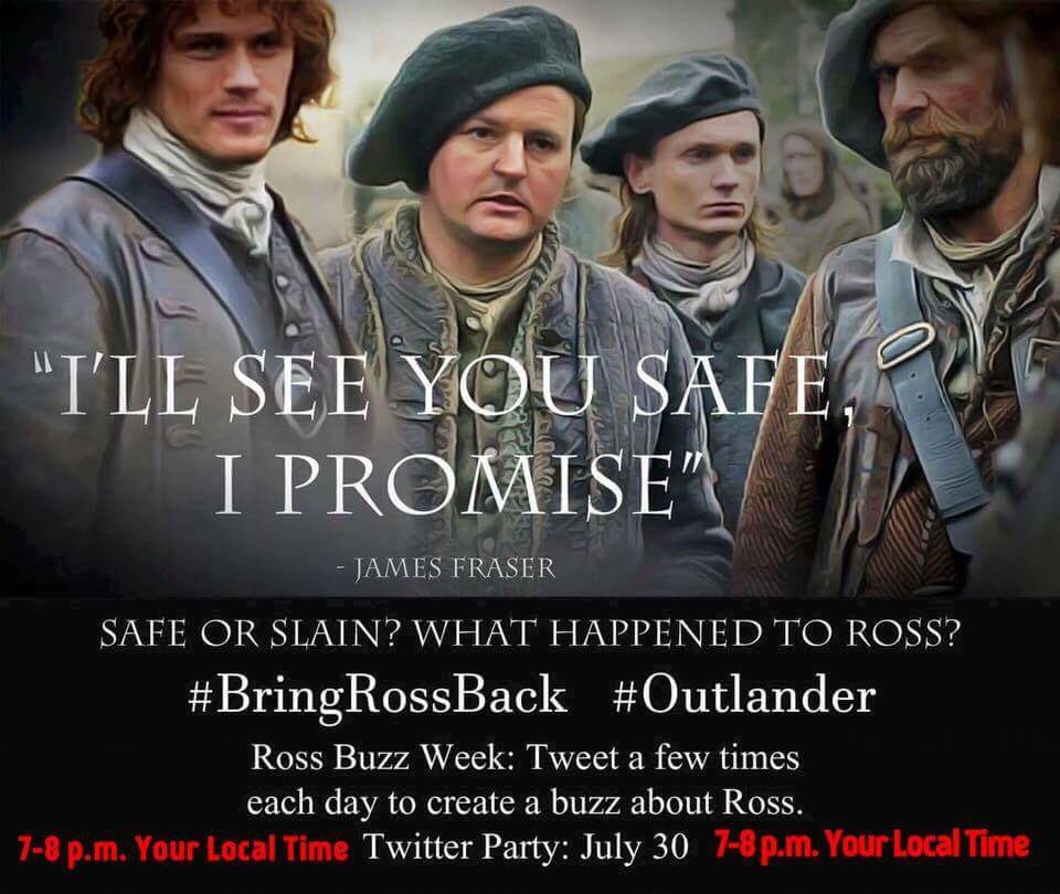 ZMcGowanMedia's tweet photo. So honored to have Scott Kyle follow who plays Ross in Outlander. They can work together when Zach plays Bonnet!? 😊🌟 https://t.co/3cKN3dOqh9