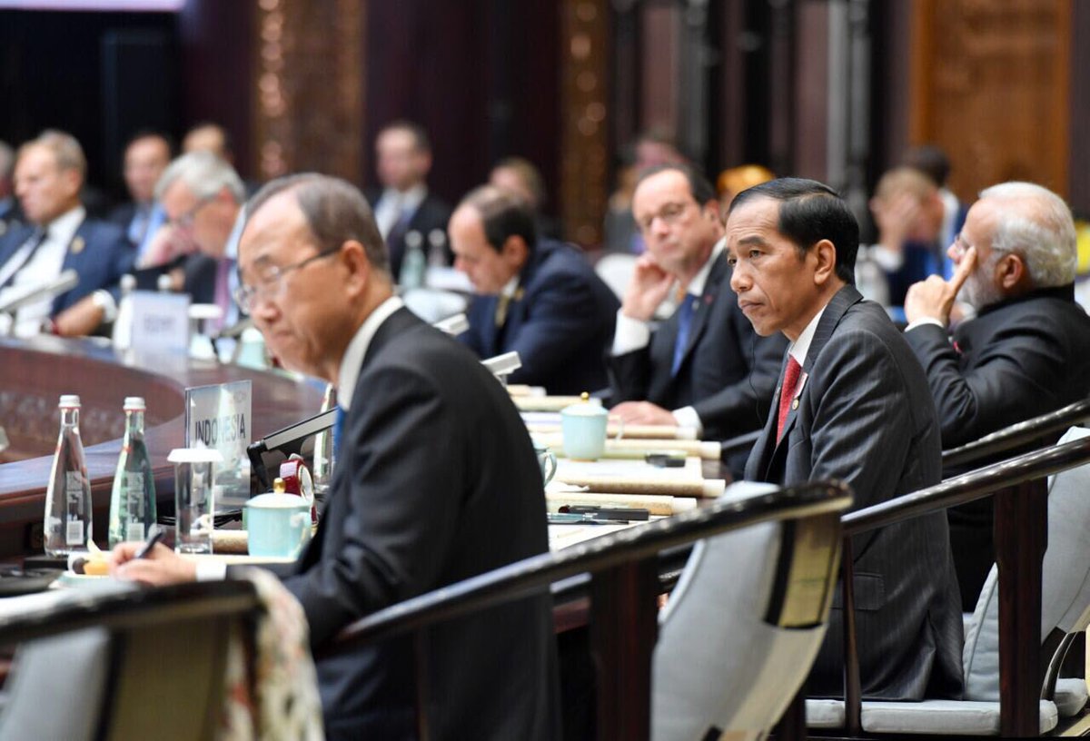 Jangan negara berkembang diminta hapus proteksi perdagangan, tp kebijakan negara maju rugikan negara berkembang -Jkw