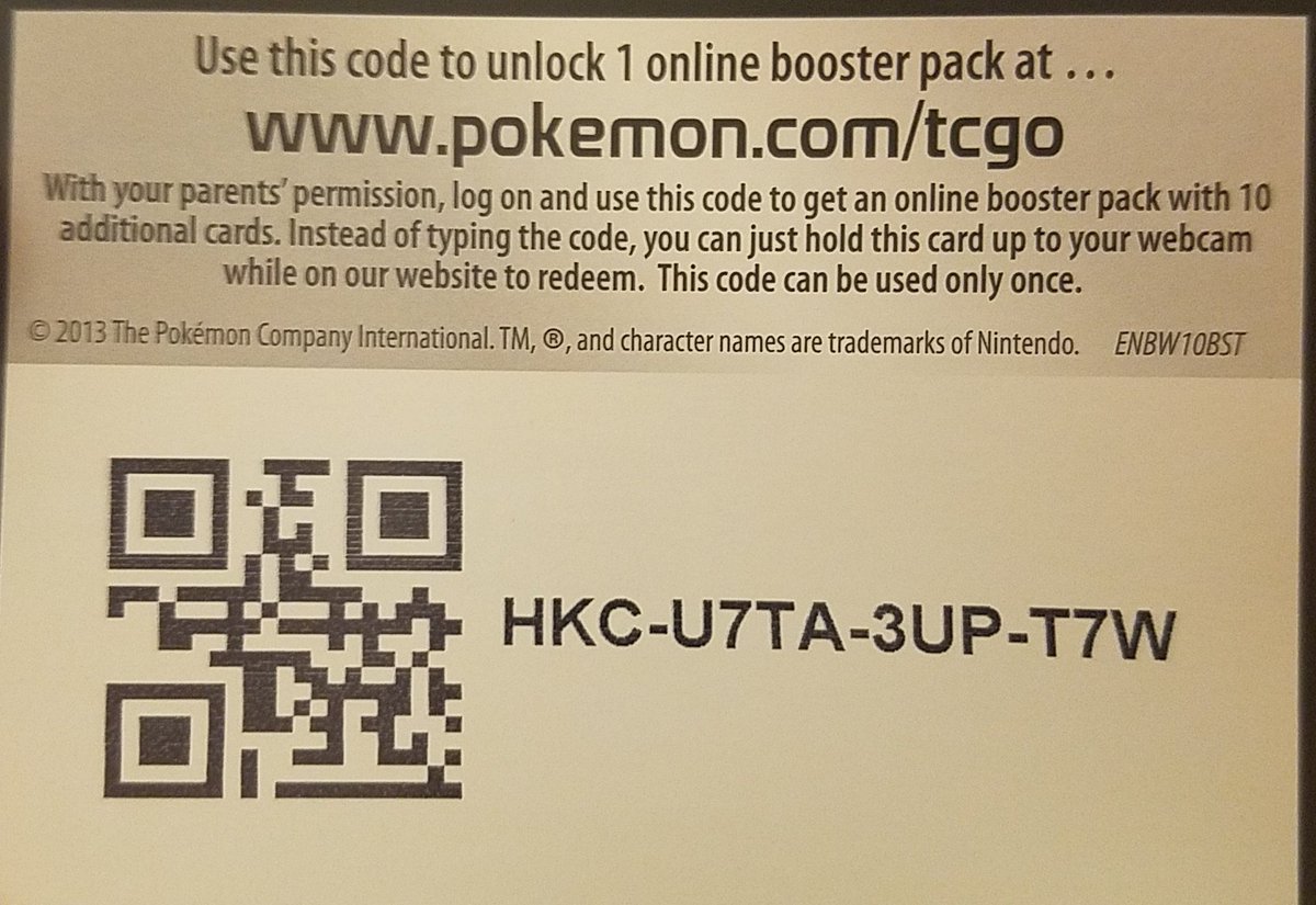 PokemonCodeCard's tweet image. #pokemon Hope everyone had a great Labor day weekend! This card is from black &amp;amp; white plasma blast.