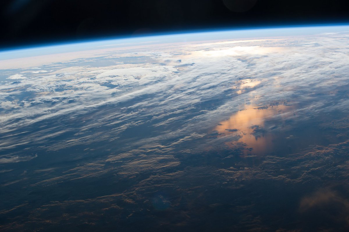 International Space Station (@space_station) on Twitter photo 3 crew members return to Earth Tuesday. This is the view from their office on orbit. go.nasa.gov/2bK7OlA 3 crew members return to Earth Tuesday. This is the view from their office on orbit. go.nasa.gov/2bK7OlA