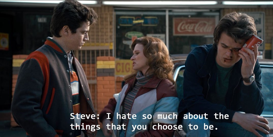 memes_stranger's tweet photo. #StrangerOffice @joe_keery @Stranger_Things https://t.co/dwszQ1CkM8