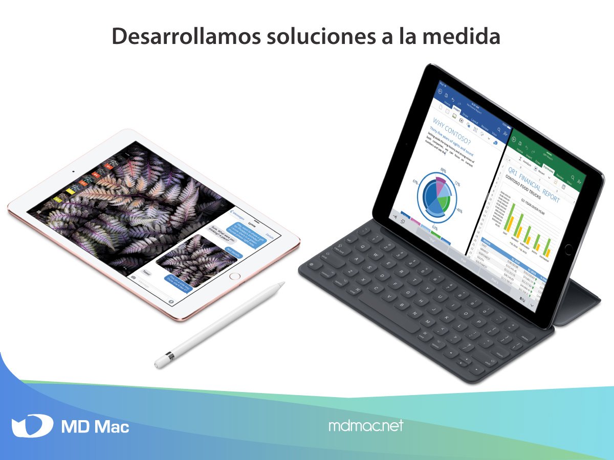 mdmac1's tweet photo. ¿Sabías que en #mdmac; Desarrollamos programas a la medida para ser usado desde tu #iPad? https://t.co/wW8TG5SP7R