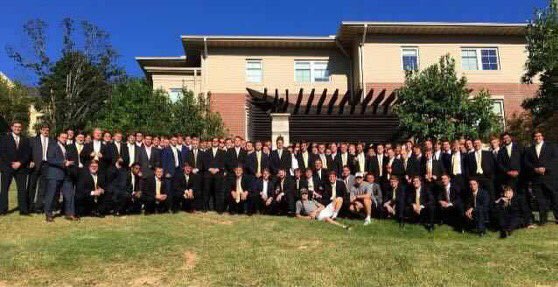This weekend we welcomed home 60 of the best men on campus. Congratulations gentlemen