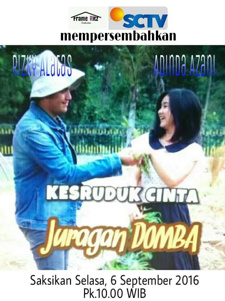 dittditaditoz's tweet photo. Jgn lupa saksikan FTV pagi ini"Kesruduk Cinta Juragan Domba" pkl 10.00 WIB.  Ada kak @Rizky27Alatas @rizkierss_ofc 😍 https://t.co/hYZaZFHiBE