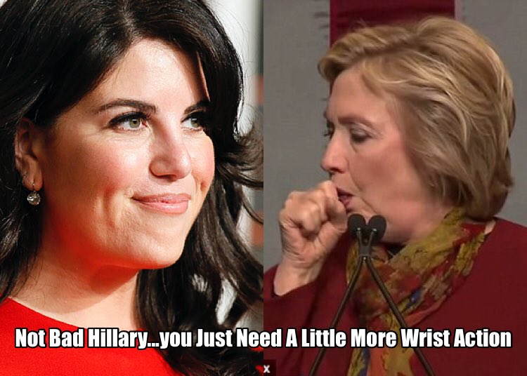 GetInvolvedYo's tweet photo. @HillaryClinton @realDonaldTrump @MonicaLewinsky @EricTrump @DonaldJTrumpJr @billclinton   #TrumpTrain #trump2016 https://t.co/p3HwaOS9GH