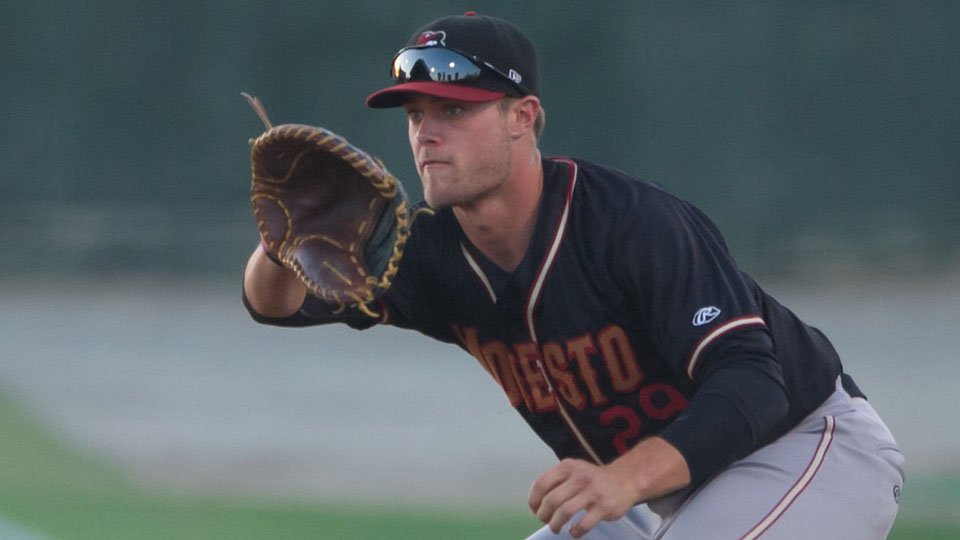 MiLB's tweet photo. #Rockies prospect Collin Ferguson set career bests with two HR's, five RBIs for @ModestoNuts https://t.co/wVw3h5XmQ1 https://t.co/W6S1dhnxfv