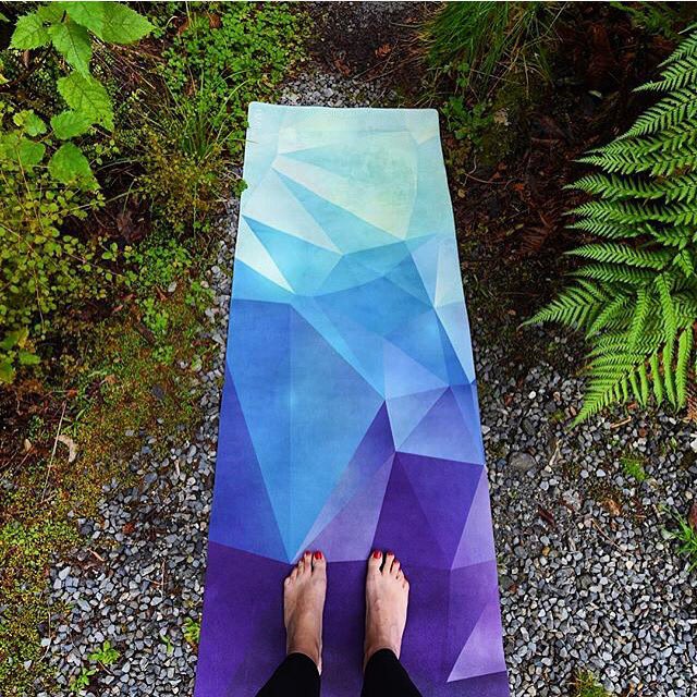Inspire your Yoga with the magical colors of the earth! Gemstones Yoga Mat is back In Stock! freethirtythree.com
