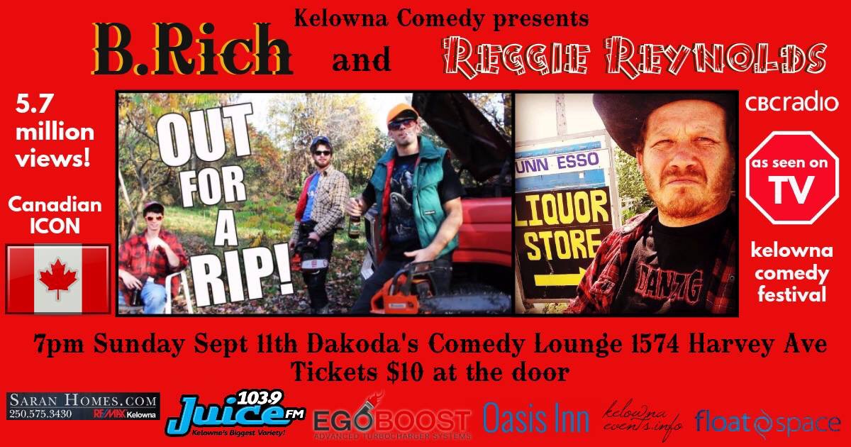 kelowna_comedy's tweet photo. This week in Kelowna comedy #kelowna #comedy https://t.co/QT9WcpAfrC