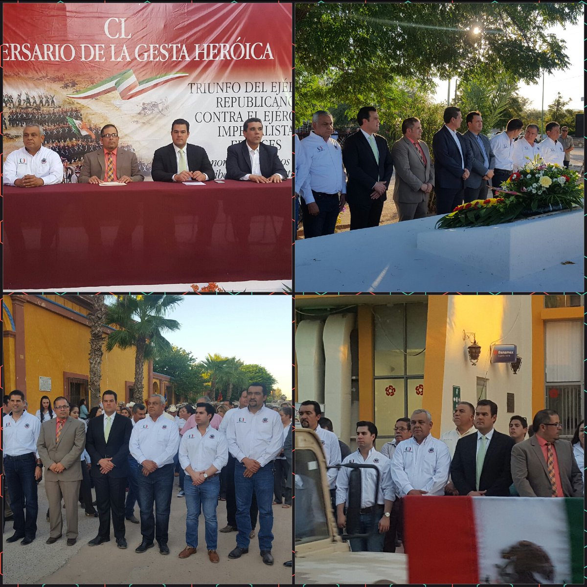 rogeliodbr's tweet photo. Participando en CL Aniversario de la Gesta Heroica,triunfo de ejercito republicano vs ejercito imperialista frances https://t.co/mPOJ6m9qVf
