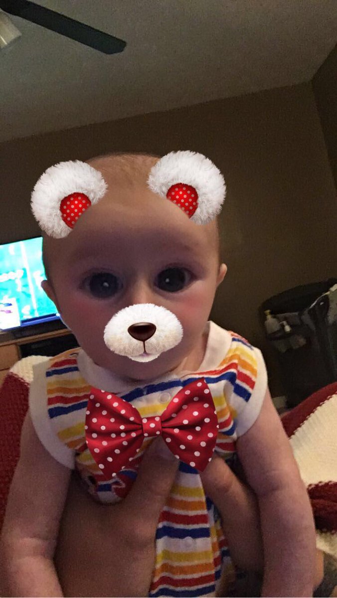 MaggiePhilliber's tweet photo. Beckett + snapchat filters = cuteness overload 😍😍 @Phillibuster_ @ToriLayne91 https://t.co/ZEbcoJxPPt