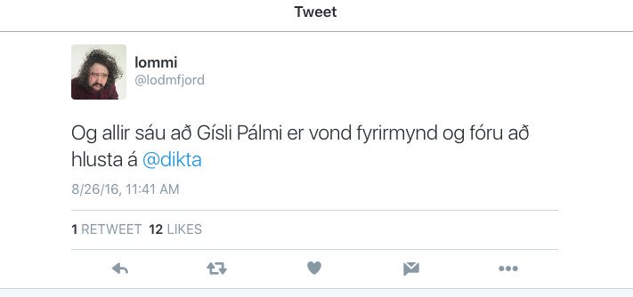 dikta's tweet photo. Nokkrum dögum seinna hvarf Lommi ... #lommaheim https://t.co/piAenlO5Oj