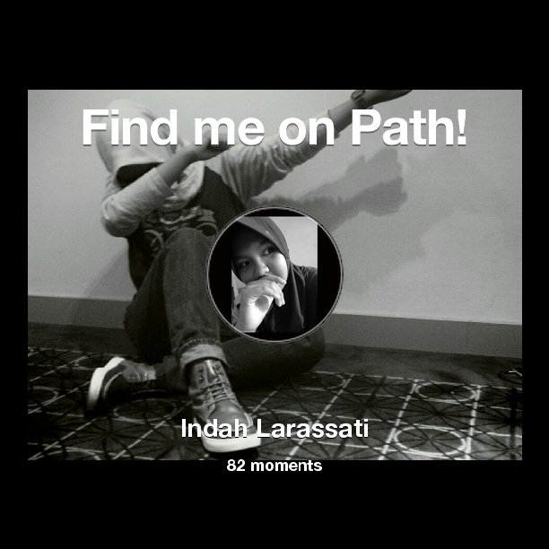 larassati07's tweet photo. Find me on #Path now! Go to https://t.co/Iho7RND1zC https://t.co/ZCvsQTX0d7