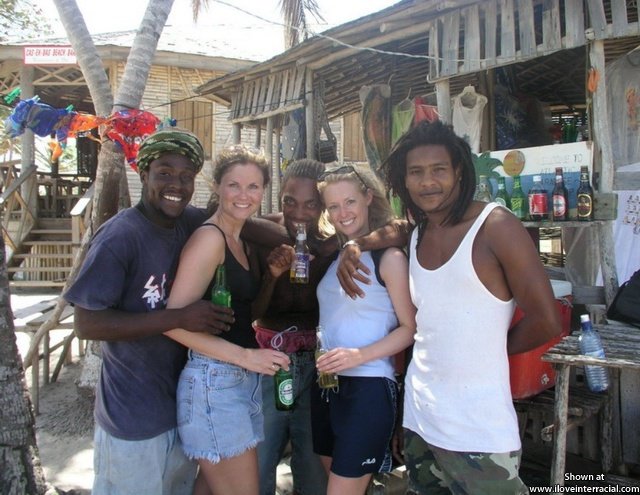 Interracial Vacation on Twitter "Jamaican vacation picture