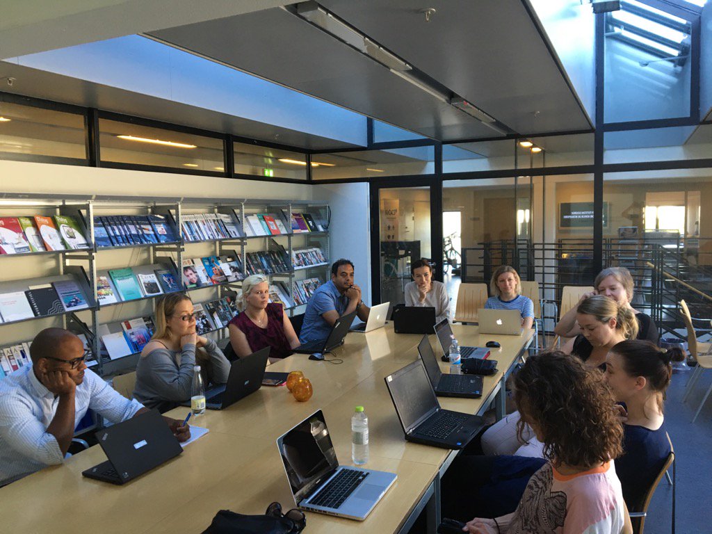 STSkou's tweet photo. PhD-course in news media and social media on its way! with @JanHartvigsen https://t.co/MyPQyUa8Em