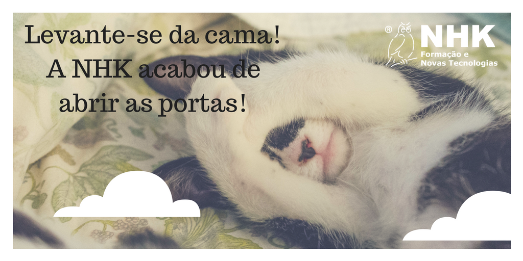 formacaonhk's tweet photo. A NHK deseja-vos um óptimo começo de dia! #acordarcedo #bomtrabalho #nhk https://t.co/0D9YDakigc