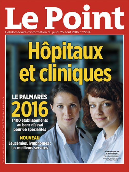 Pour la 1re fois le CHMelun entre au #PalmarèsHC du mag <a href="/LePoint/">Le Point</a>! #maladiesinfectieuses bit.ly/2cCW0FF