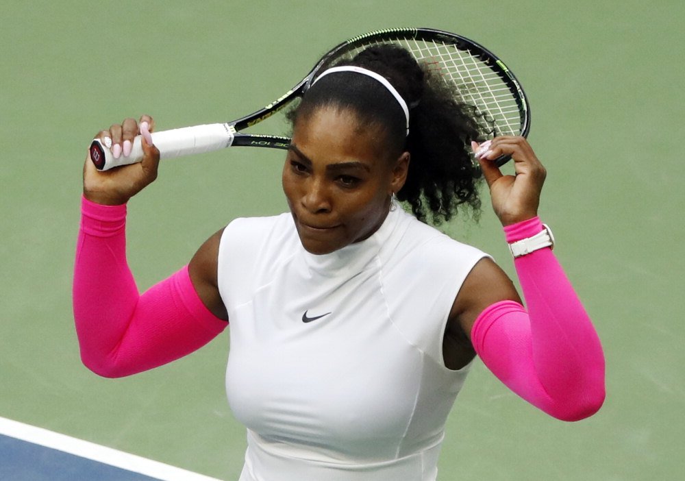 the_hindu's tweet photo. #SerenaWilliams overtakes Roger Federer for most Slam match wins. It's 308 wins right now.
https://t.co/SAbjEEopxt https://t.co/sfKYOEQyq3