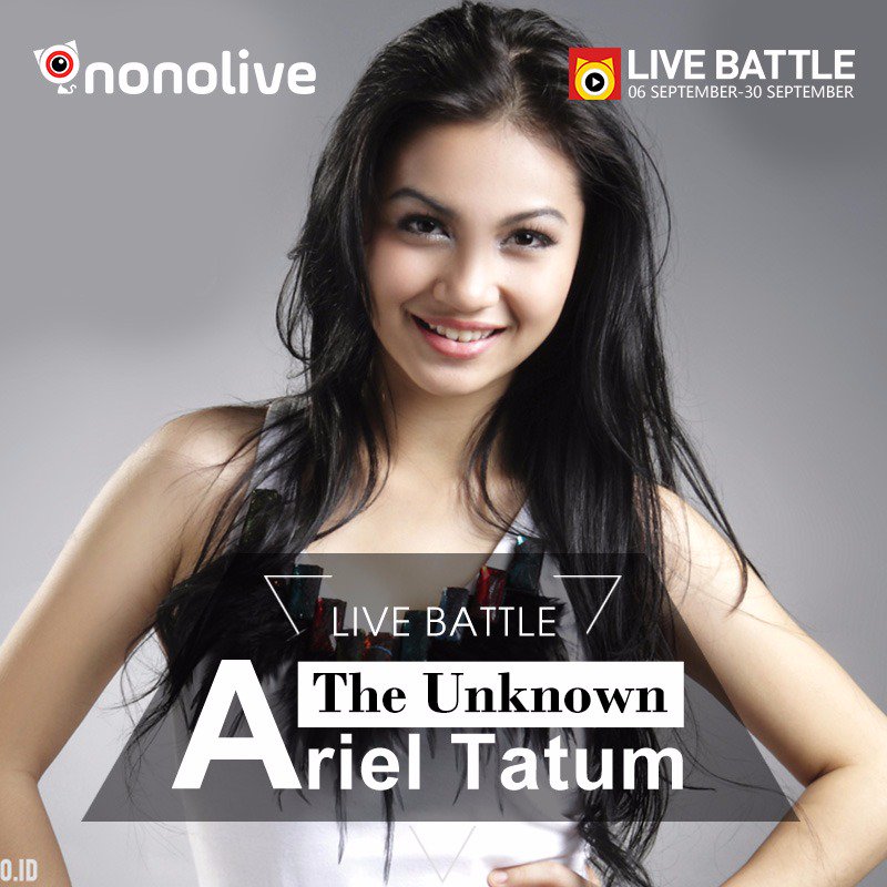 Ada #ArielTatumInNonolive malam ini. Yuk ngobrol langsung dan menangkan makan malam spesial berdua dengannya!