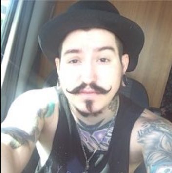 Wolfthekiller6's tweet photo. Letf: Ruby from SU with facial hair Right: @craigmabbitt from escape the fate, coincidence? I think not!! https://t.co/9teELfm5aj
