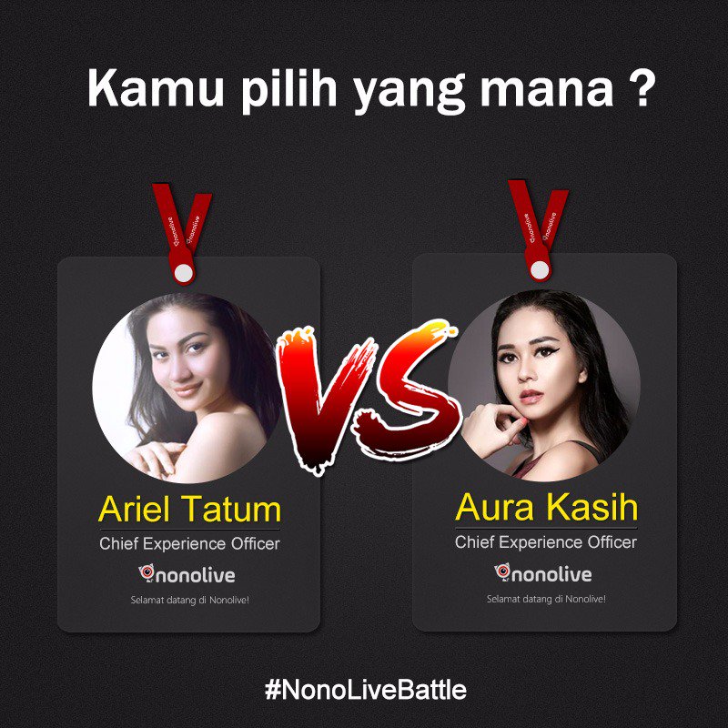 Lebih sexy mana Ariel Tatum atau Aura Kasih? Coba cek #ArielTatumInNonolive!