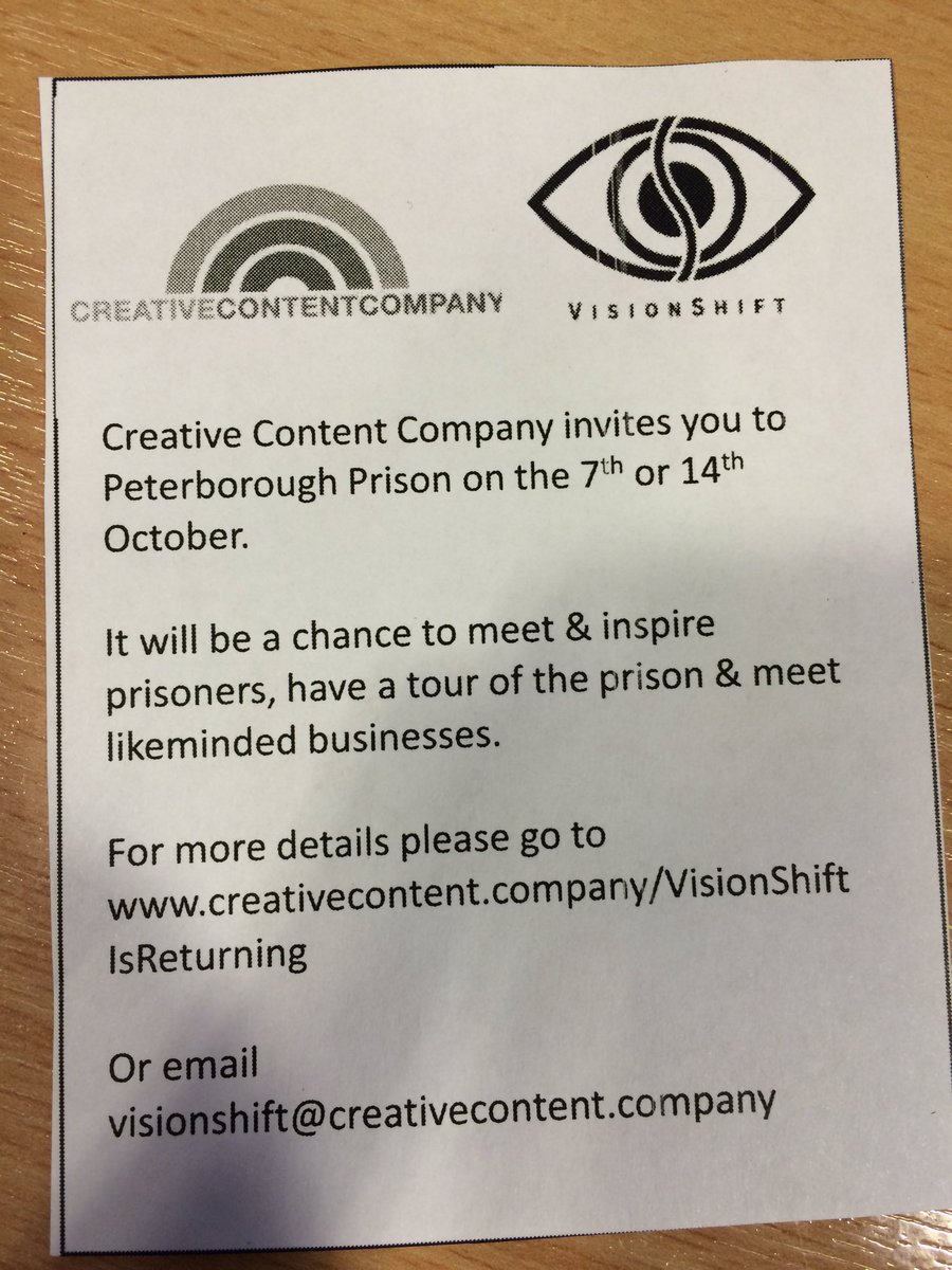 HazelLCottrell's tweet image. Who's coming to #VisionShift ?