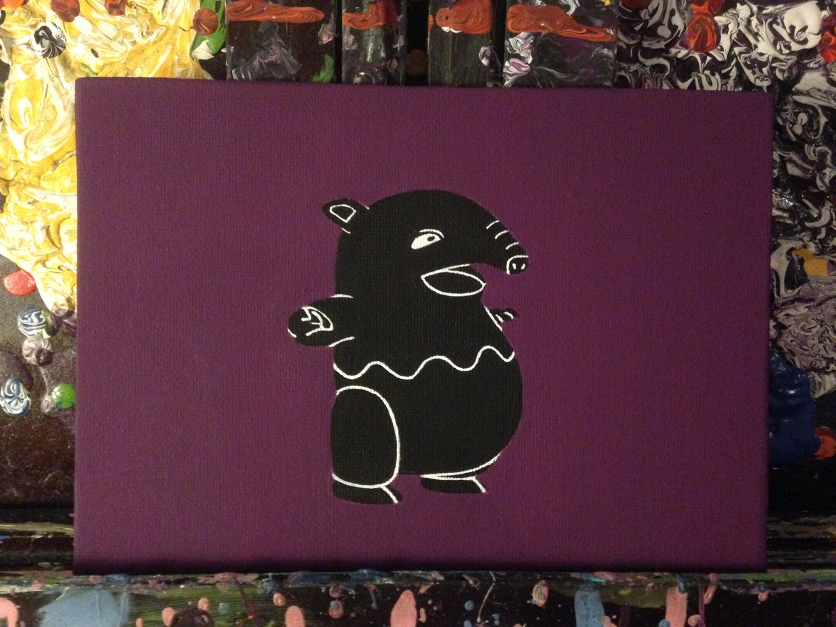 PokemonGoNews's tweet image. u/Miss_Emerald has been leaving these creative Pokémon paintings at local #PokemonGO Pokéstop locations!