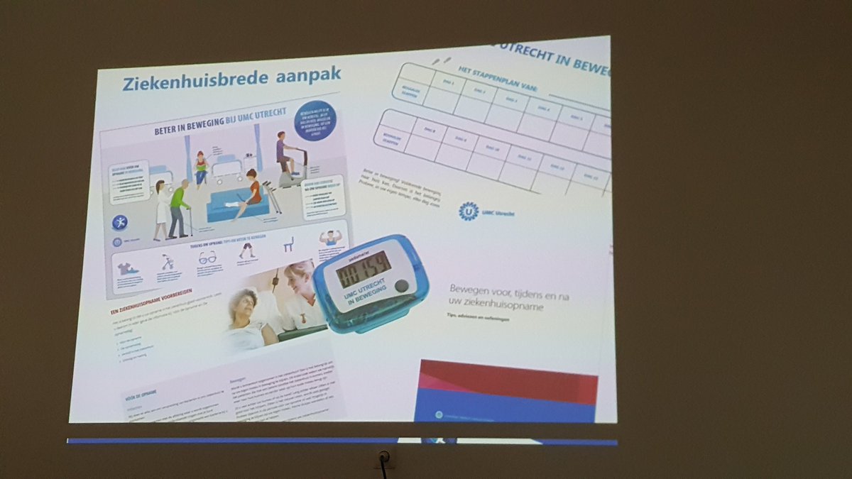 <a href="/UMCUtrecht/">UMC Utrecht</a> presenteert ideeën beweegziekenhuis; mindset van totale organisatie is voorwaarde
#themamiddag <a href="/nvzf1/">NVZF</a>