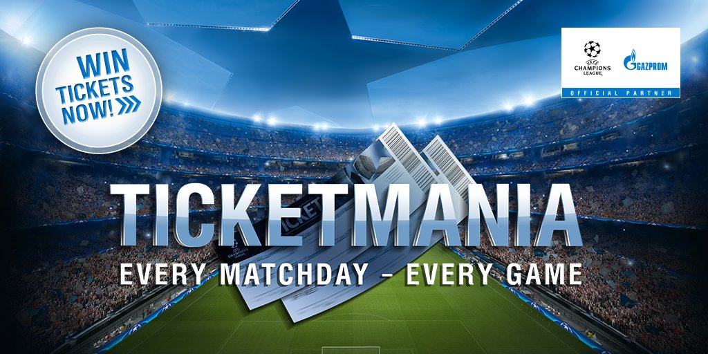 Matchday Qtggfm52Ly : UCL Matchday tickets QTggFM TICKETMANIA GAZPROM | UEFA Champions Leagu | Scoopnest