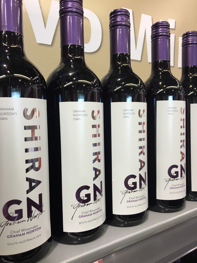 It's coming soon...first look at the <a href="/grahnort/">graham norton</a> Shiraz! Exciting times 🍷#GNshiraz #wine
