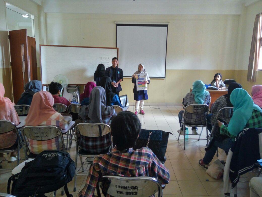 sosialisasi pemira masih berlangsung sampai besok. ayo ramaikan pemira unindra 2016