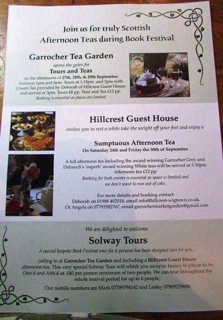 <a href="/TartanSpoon/">TartanSpoon - Food. Drink. Travel</a> @WeeTeaPlants @IsleofMullTea <a href="/Garrocher_Teas/">Angela</a> Details of all our Tea events 😀