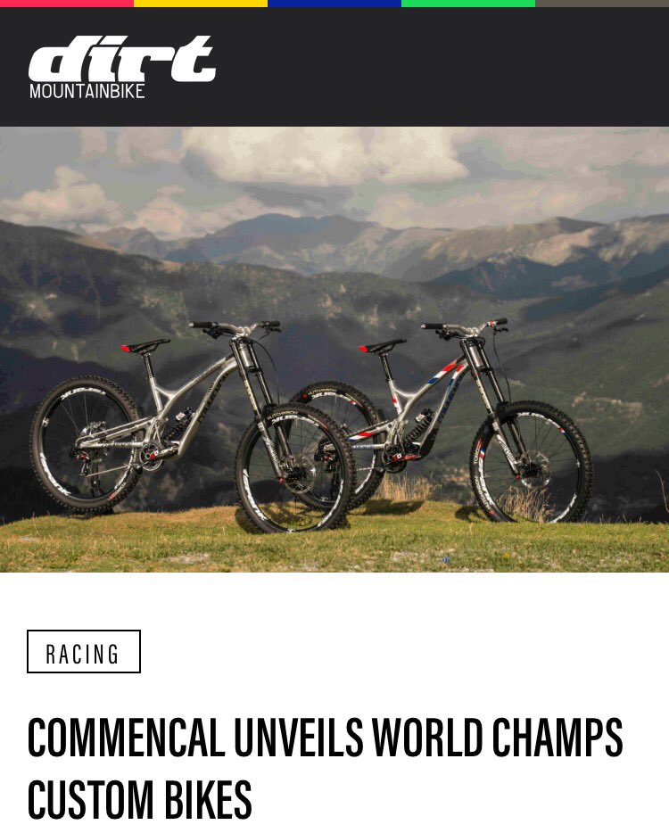 RidingAddiction's tweet image. Team bikes on @DirtMagazine dirtmountainbike.com/racing-events/… @commencal @SRAMmtb @spankbikes @Renthal_Cycling @htcomponents