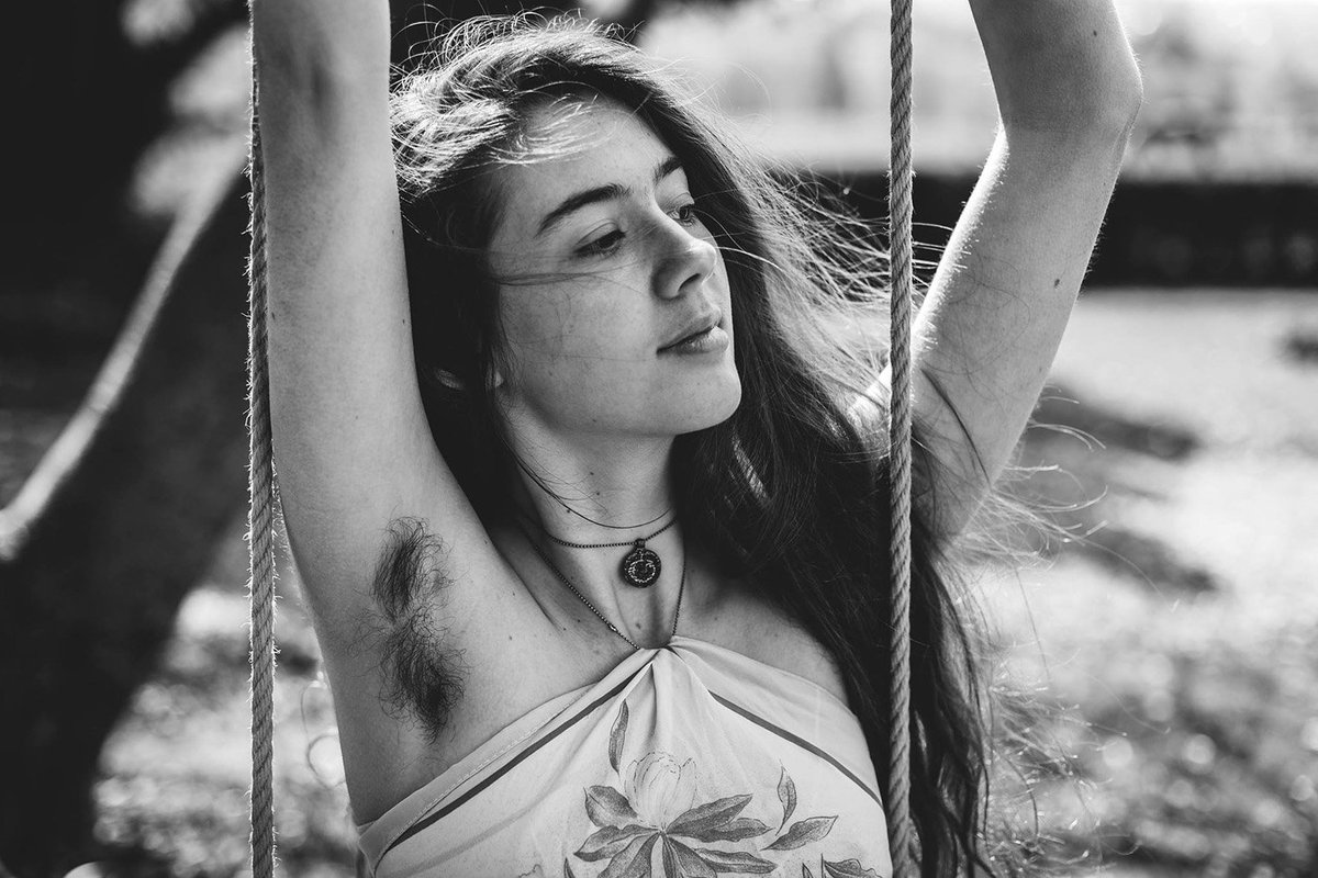 A woman was horribly abused for posting an image of herself with armpit hai...